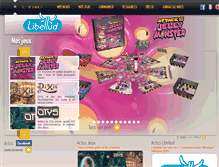 Tablet Screenshot of libellud.com